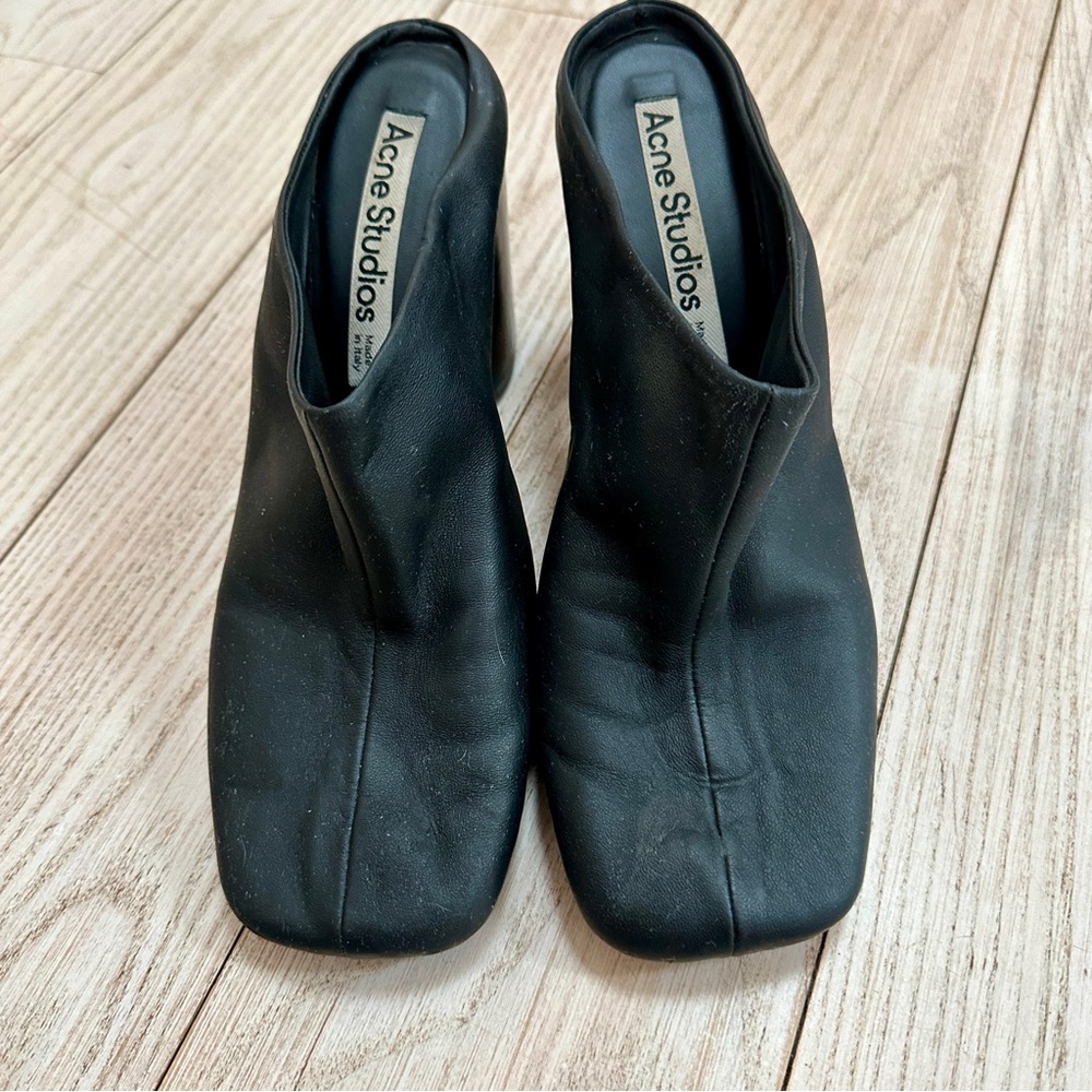 Acne Studios leather Heeled Mules Size EU 39